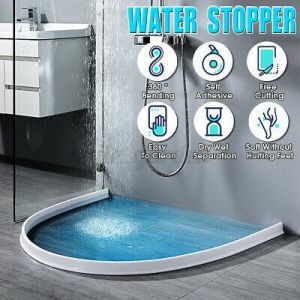 Bsimple קנייה פשוטה! לאמבטיה ולמקלחת רצפת סיליקון חוסמת מים לחללים שונים במקלחת